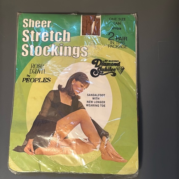 Vintage Rose Dawn Stretch Stockings - Picture 1 of 2